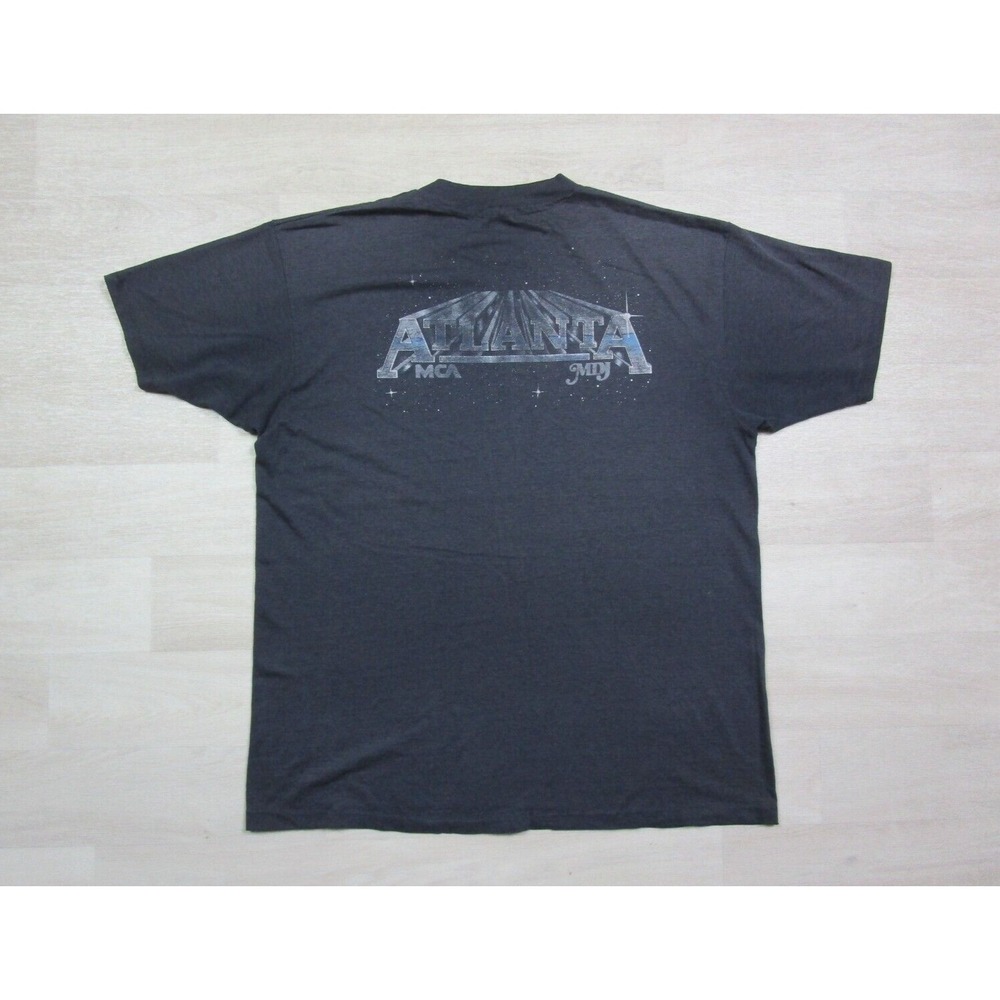 Vintage 1980s Band T Shirt (L) Atlanta "Wishful Drinking" Song Promo MCA Country